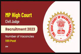 MP Civil Judge Recruitment 2023
