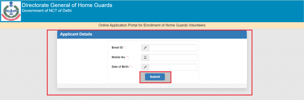 Delhi Home Guard Recruitment आवेदन कैसे करे ?
