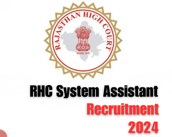 Rajasthan High Court System Assistant Recruitment 2024 for 230 posts
