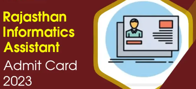 RSMSSB Informatic Assistant Admit Card 2023 Download Now for 2730 Posts