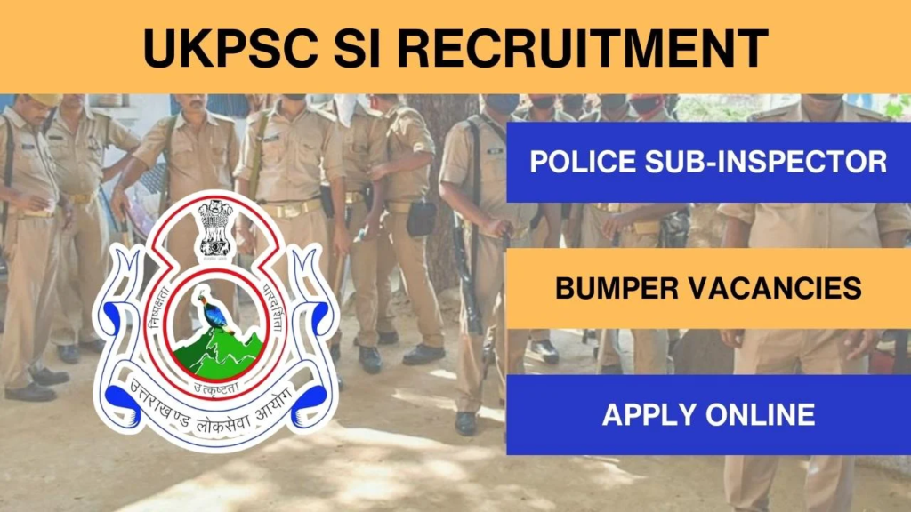 UKPSC Sub Inspector Recruitment 2024