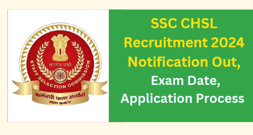 SSC CHSL Recruitment 2024 Notification Out, Exam Date, Application Process 