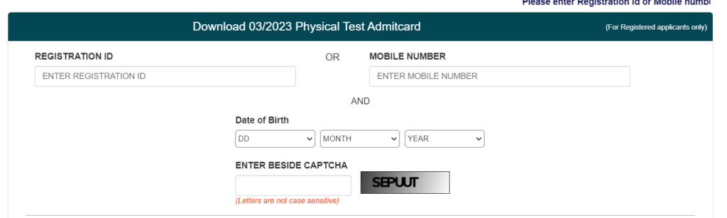 BPSSC SI Prohibition PET Admit Card 2024 को डाउनलोड कैसे करे ?