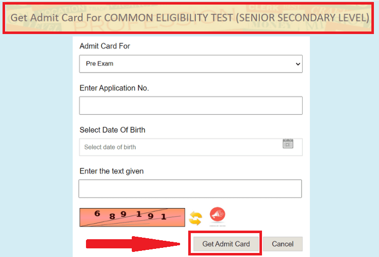 RSMSSB CET 10+2 Level Admit Card 2024 को कैसे डाउनलोड करे ?