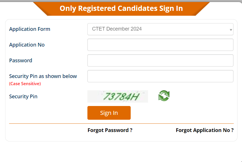 CBSE CTET December Online Form 2024 के लिए आवेदन कैसे करे?